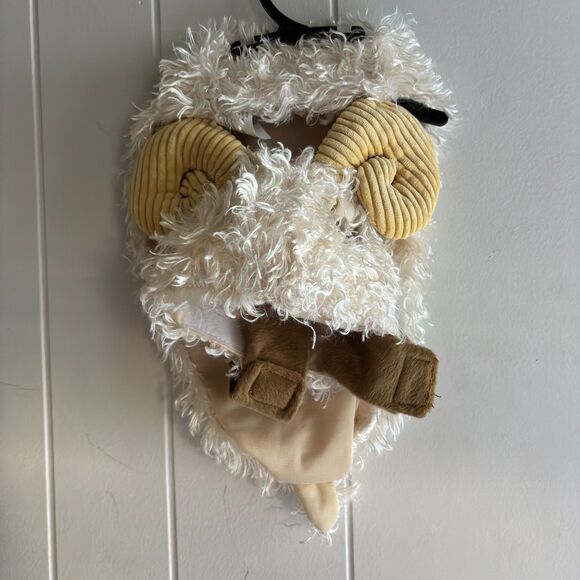 Pet Halloween Costume LONG HORNED SHEEP 4 Pc. Set Size XS Up to 10lbs. #S - Picture 2 of 3